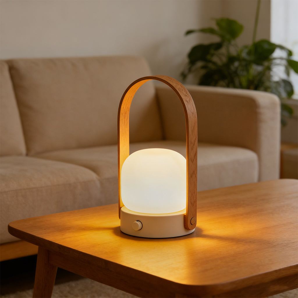 Oak Handle Glow Lantern