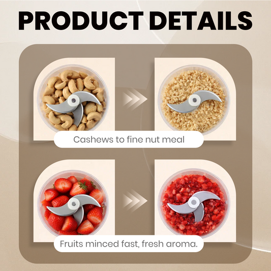 Varietynana Portable Smart Electric Food Grinder