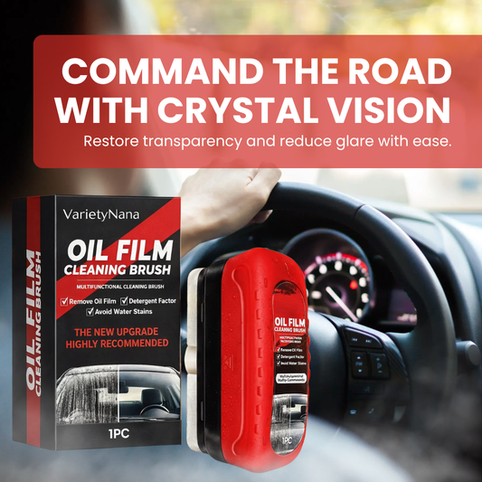 VARIETYNANA Oil Film Cleaning Brush Set (2 Brushes)