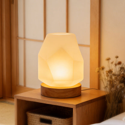 Facet Glow Bedside Lamp