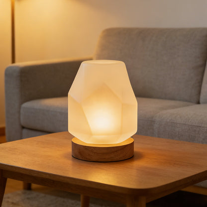 Facet Glow Bedside Lamp