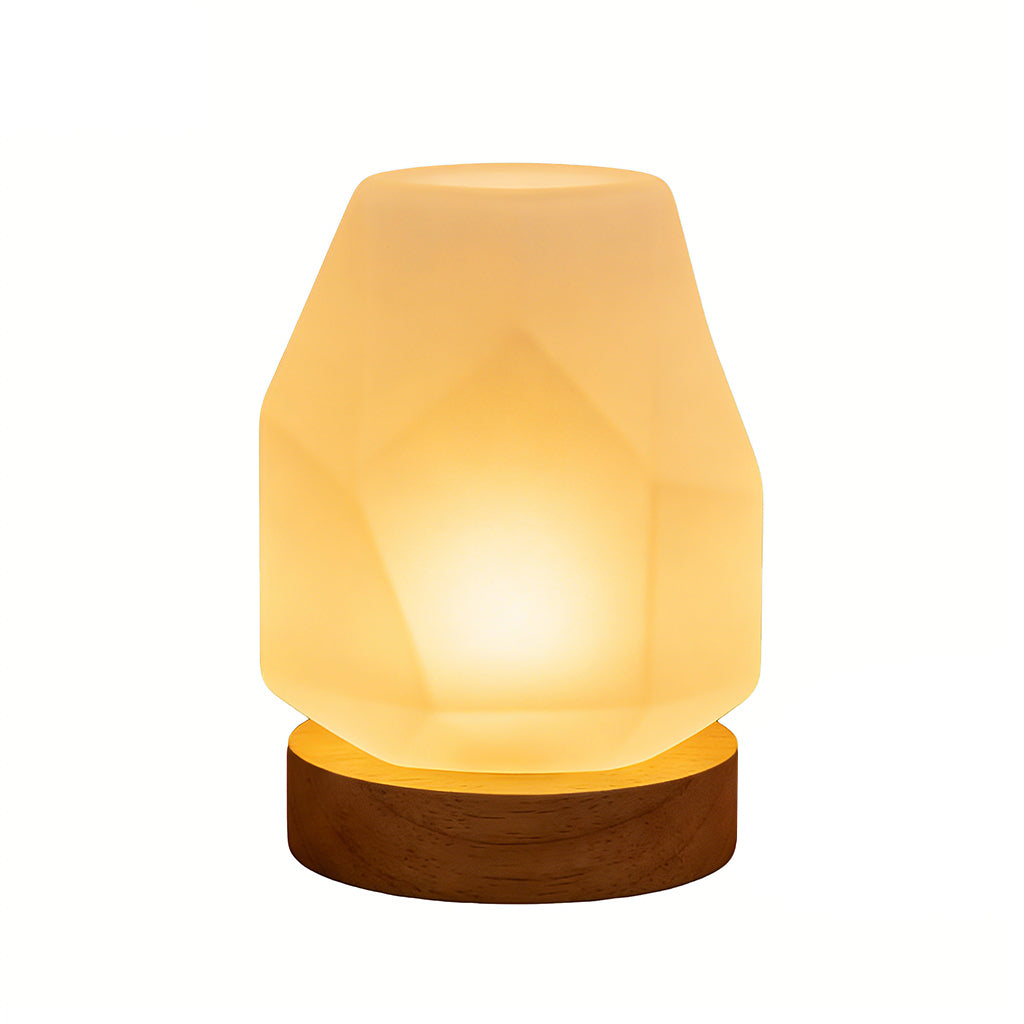 Facet Glow Bedside Lamp