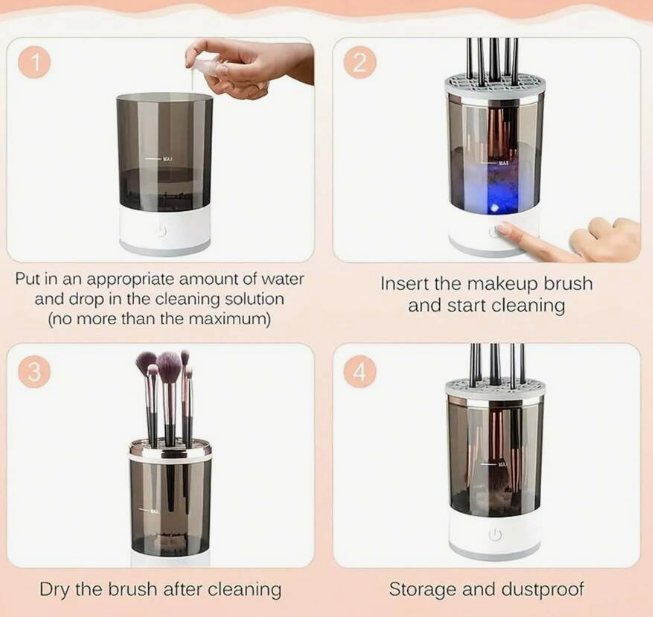 Electric Makeup Brush Cleaner