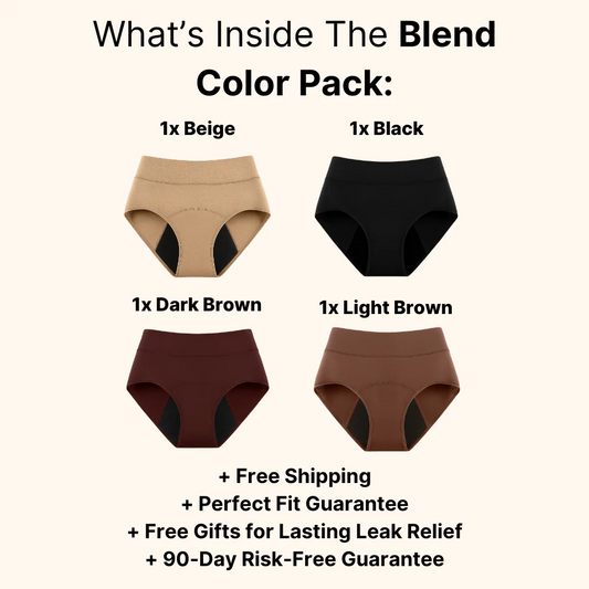 💖Last Day 50% OFF|LBMLBM™ 100% Leak-Proof Underwear 4-pack🌸