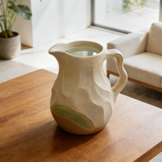 Sage Sandstone Creamer Pitcher