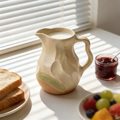 Sage Sandstone Creamer Pitcher