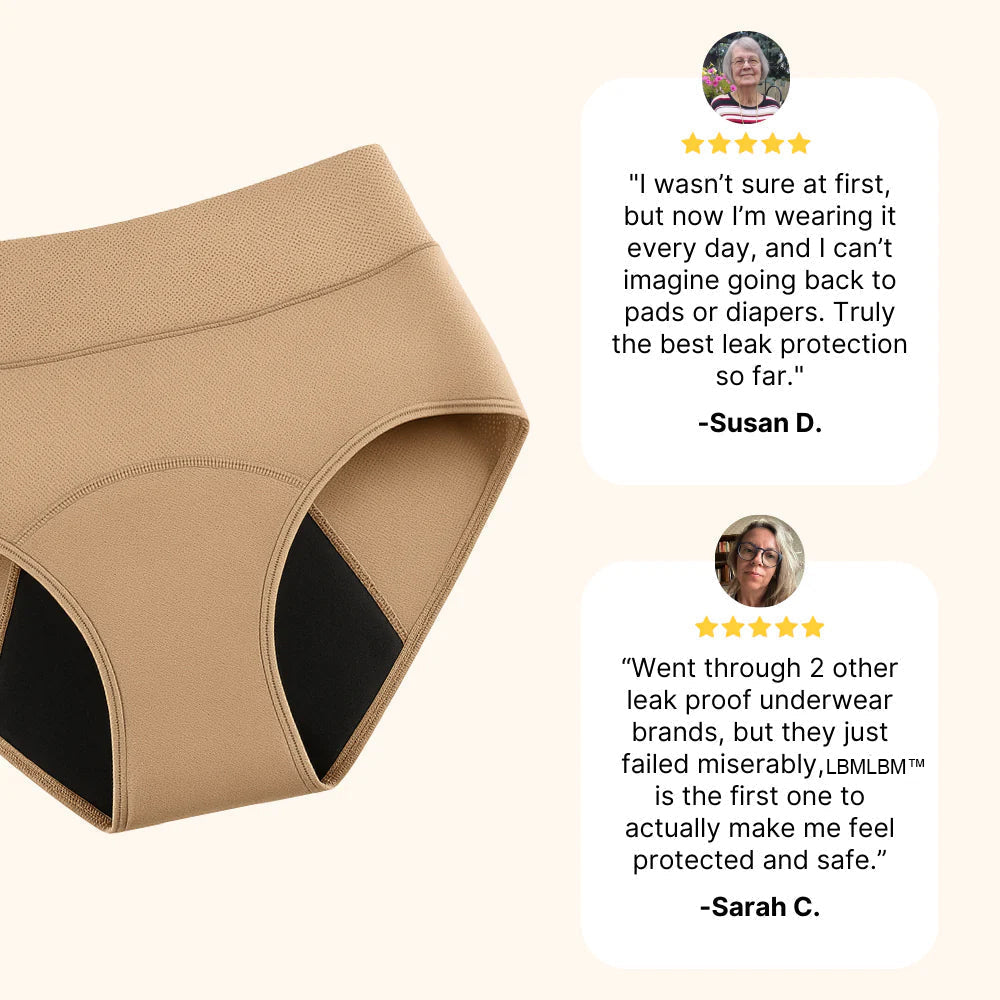 💖Last Day 50% OFF|LBMLBM™ 100% Leak-Proof Underwear 4-pack🌸