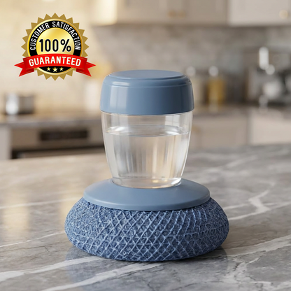 All-in-One Dish Scrub Set with Soap Control (Comfort Grip) 🎁including 7 Replacement Heads