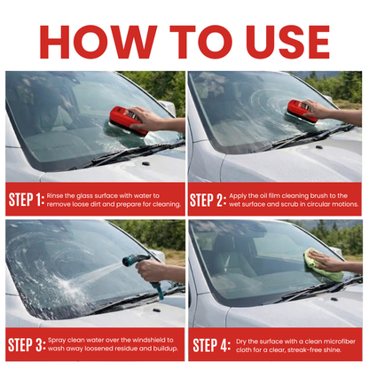 VARIETYNANA Oil Film Cleaning Brush Set (2 Brushes)