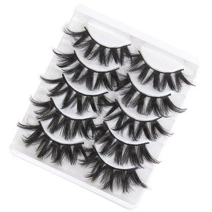 5 Pairs Lashes  Mink Lashes Faux Eyelashes