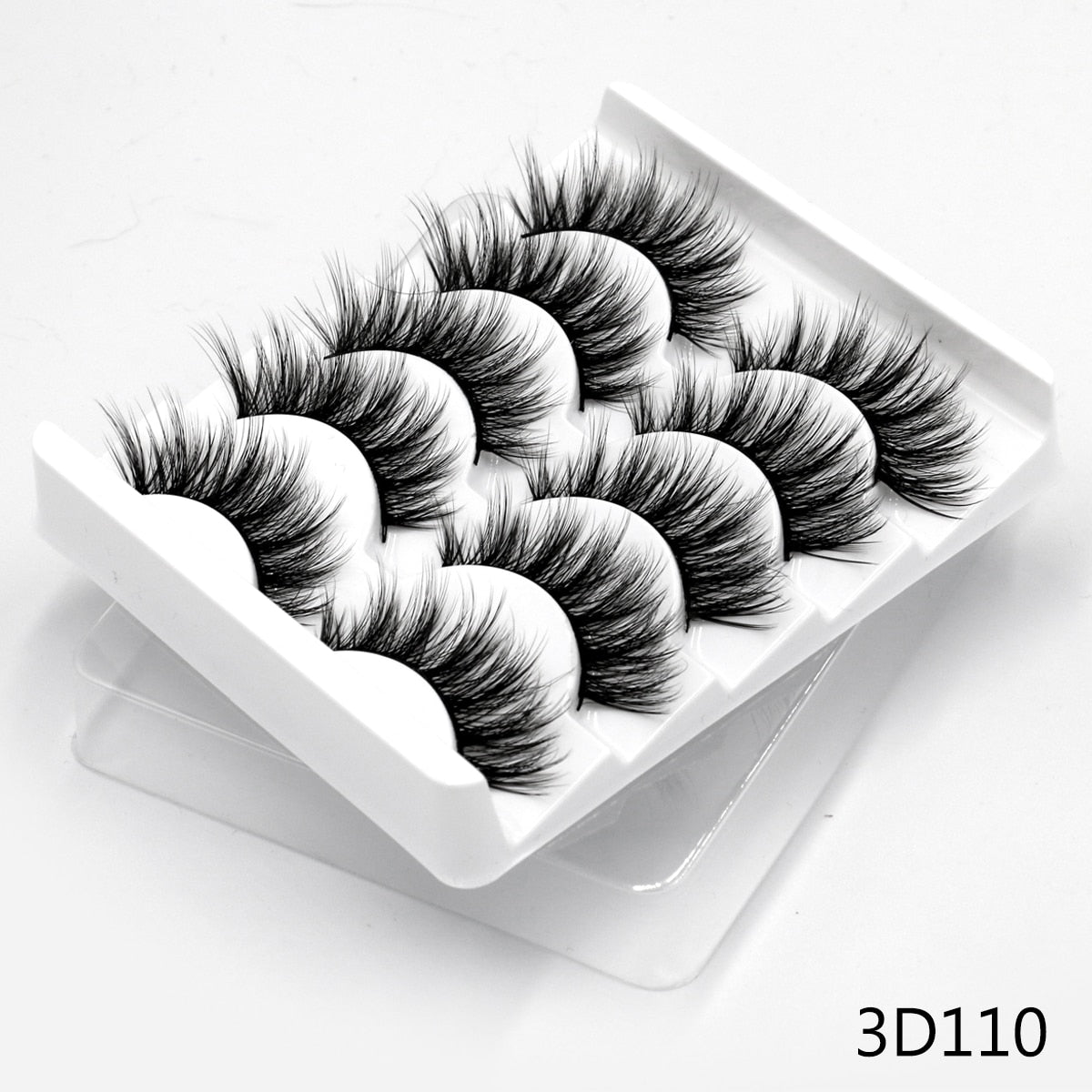 5 Pairs Lashes  Mink Lashes Faux Eyelashes