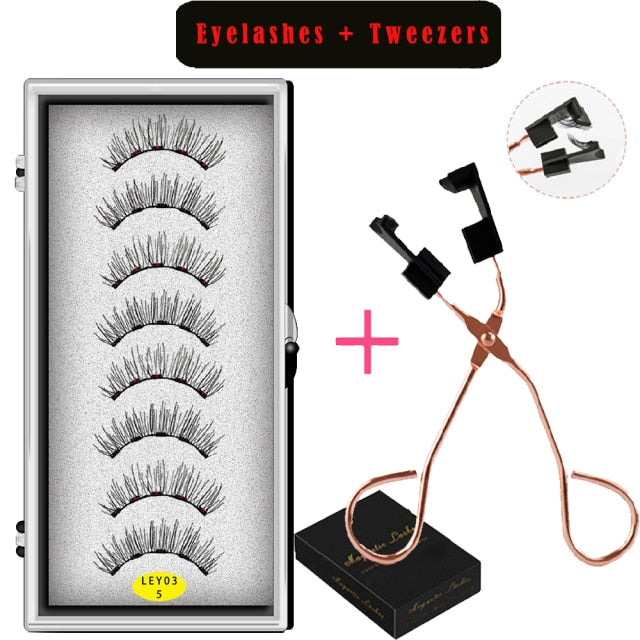 3D Magnetic False Eyelashes