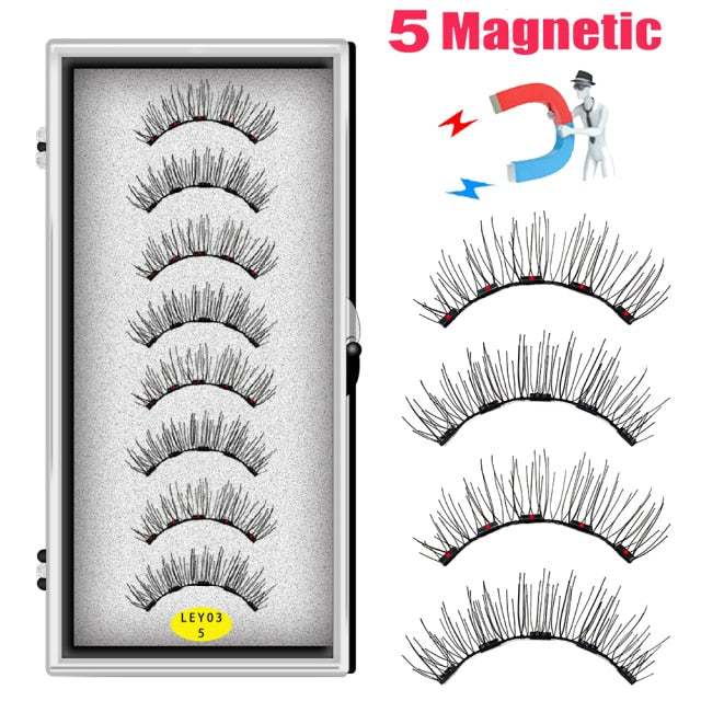 3D Magnetic False Eyelashes