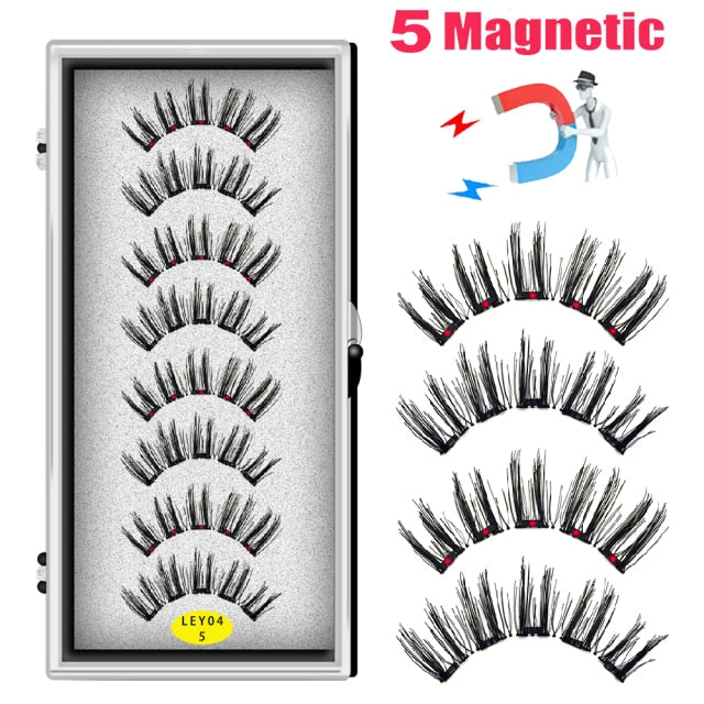 3D Magnetic False Eyelashes