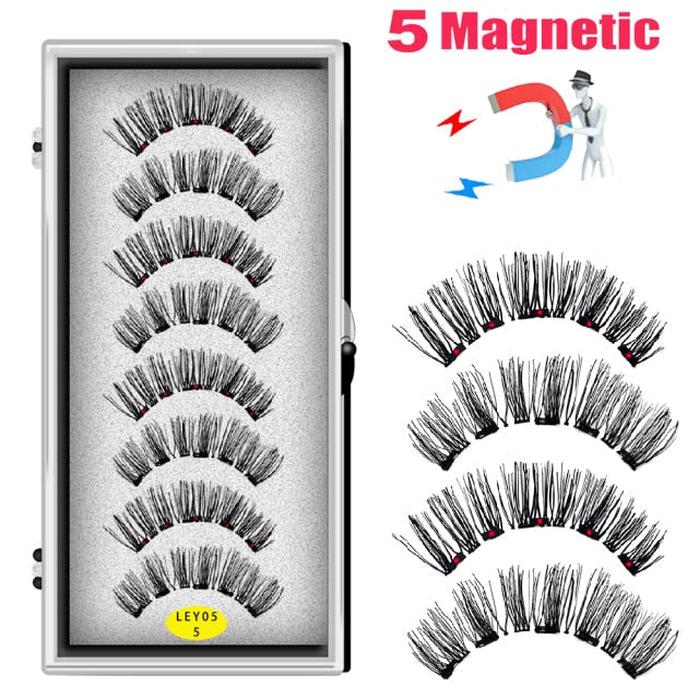 3D Magnetic False Eyelashes