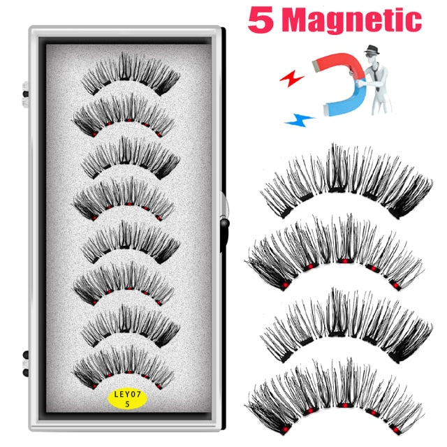 3D Magnetic False Eyelashes