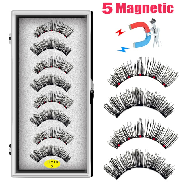 3D Magnetic False Eyelashes