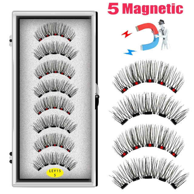 3D Magnetic False Eyelashes