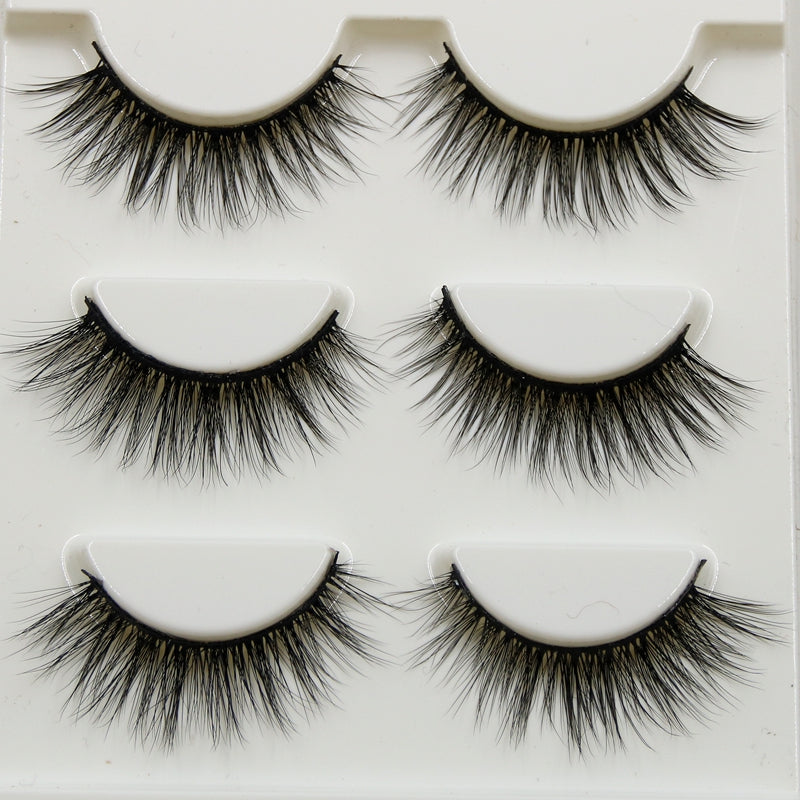 Eyelashes 3D Three Dimensional Makeup Tools Eyelashes